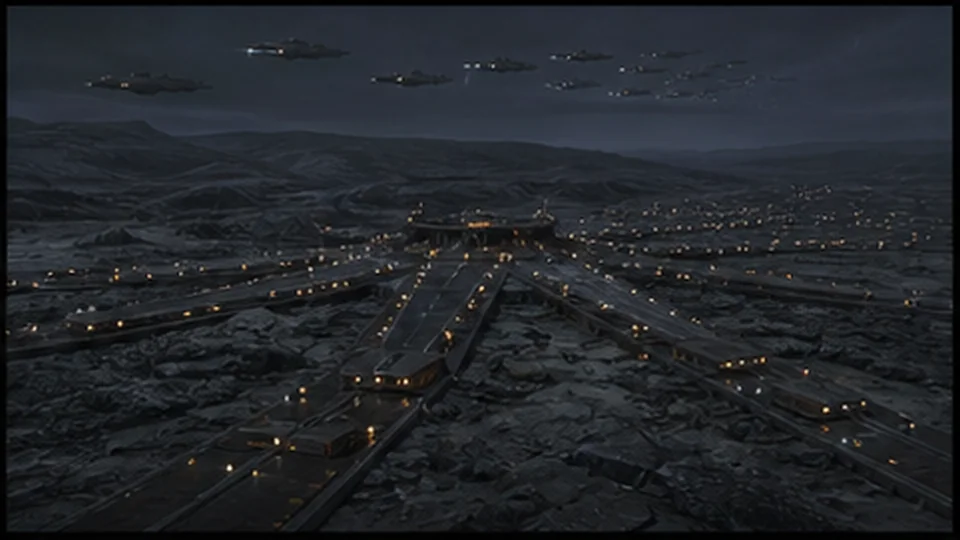 Kettering Nomad homeworld production backdrop